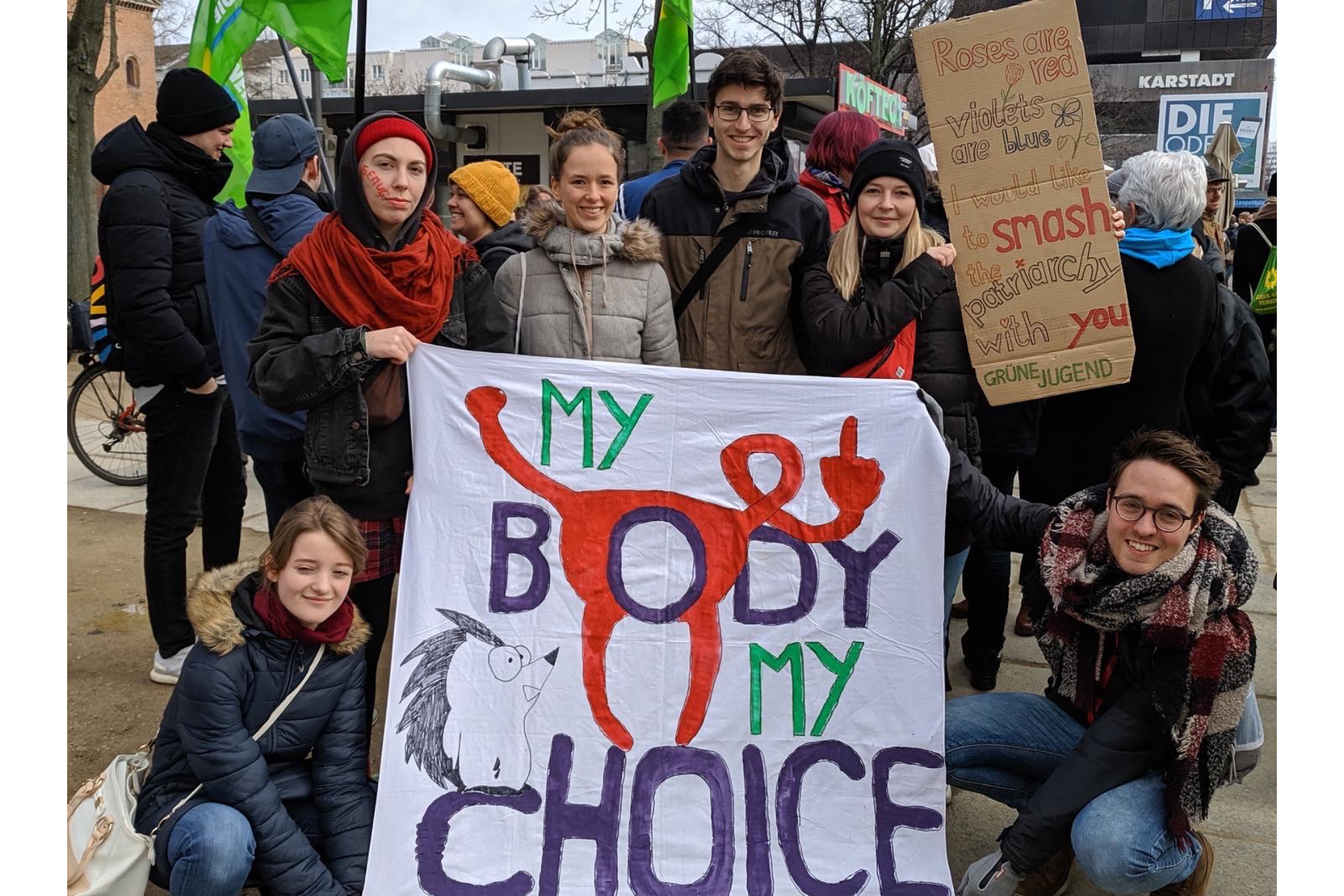 My Body My Choice, Feministischer Kampftag